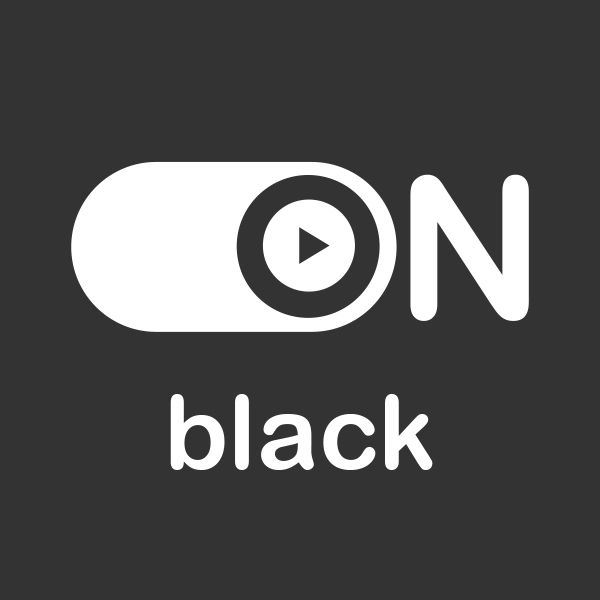 - 0 N - Black on Radio logo