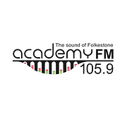 105.9 Academy FM (Folkestone) logo