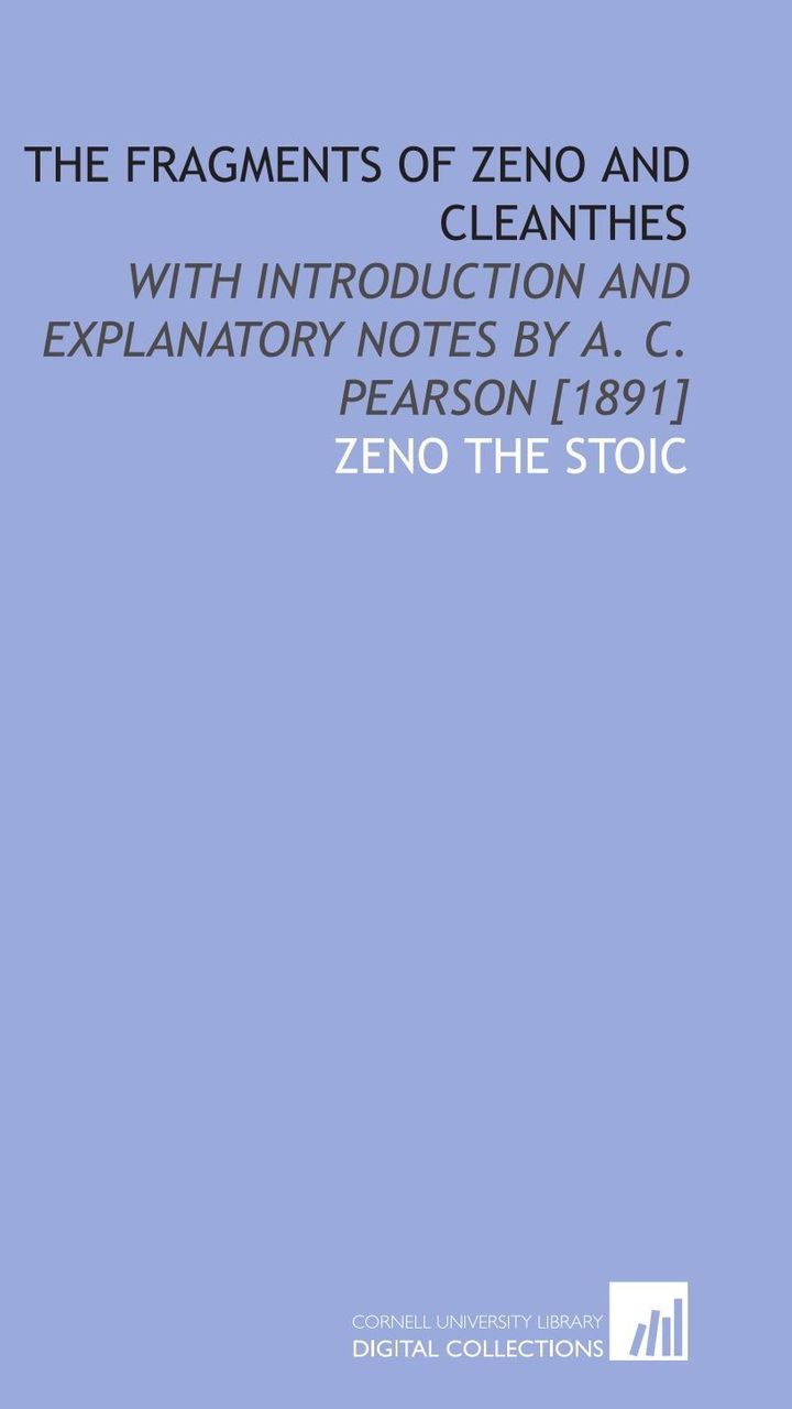 The Fragments of Zeno and Cleanthes