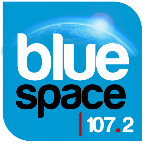 Blue Space 107,2 FM Athens logo