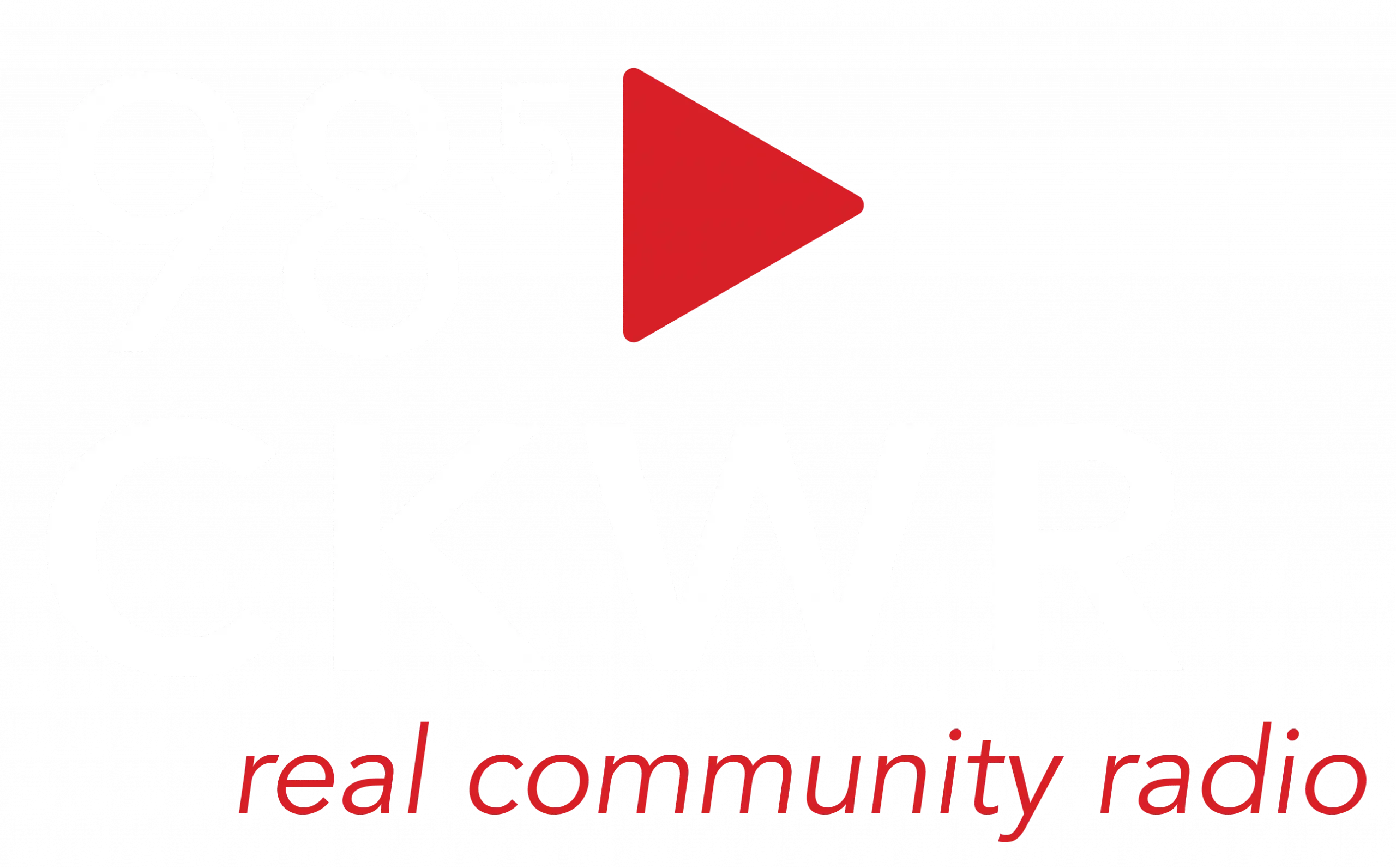 CKWR 98.5  "Real Community Radio" Kitchener, ON logo