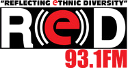 CKYE-FM 93.1 "Red FM" Vancouver, BC logo