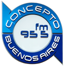 Concepto FM 95.5 MHz logo