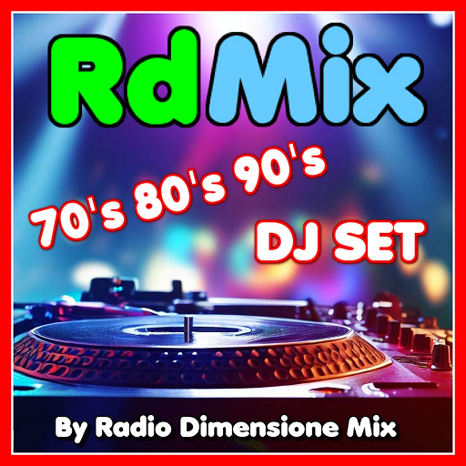 # RdMix DJSET 70s 80s 90s logo
