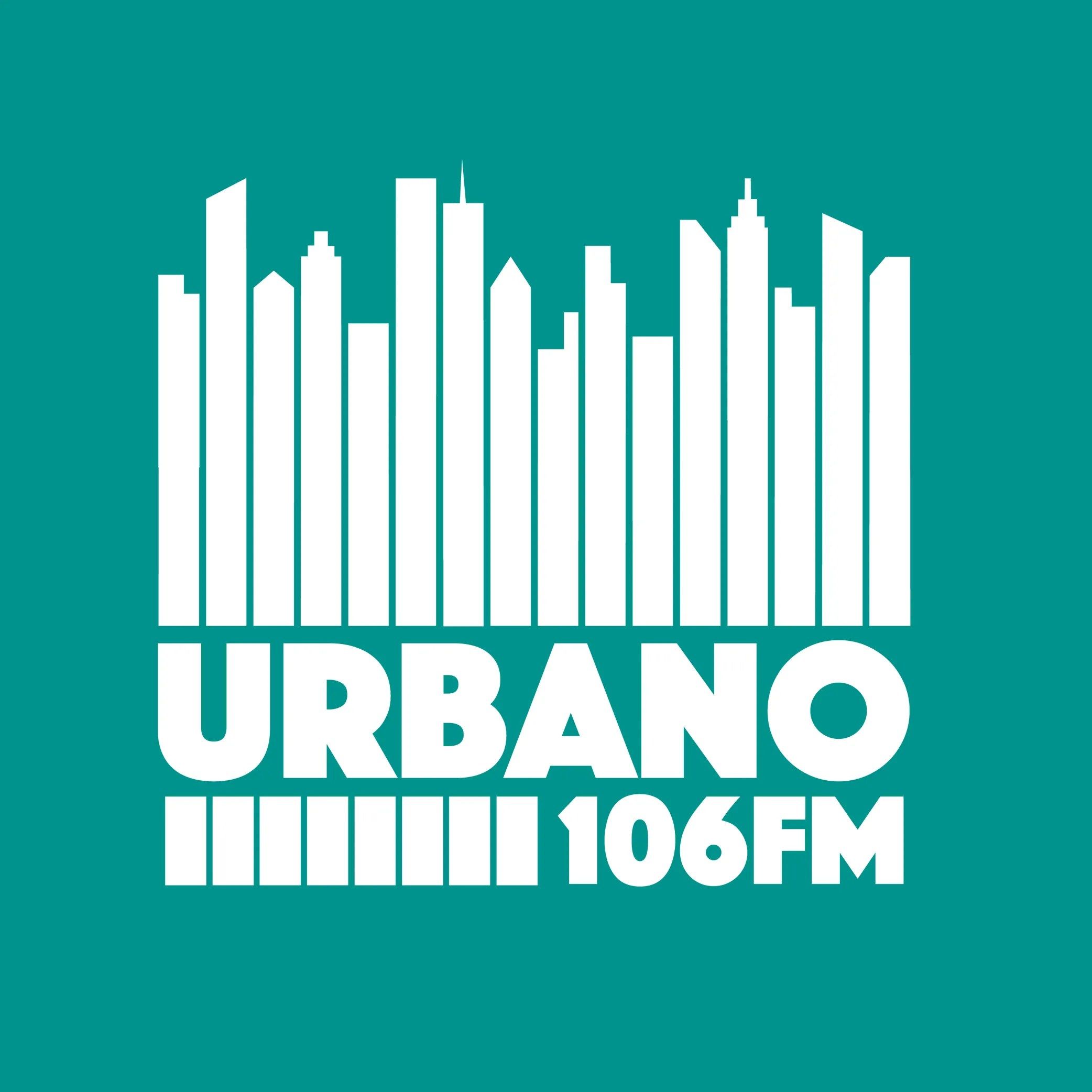 Urbano 106 - 105.9 FM - San José, Costa Rica logo